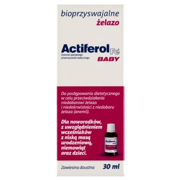 Actiferol Fe Baby, zaw.doustna, 30ml