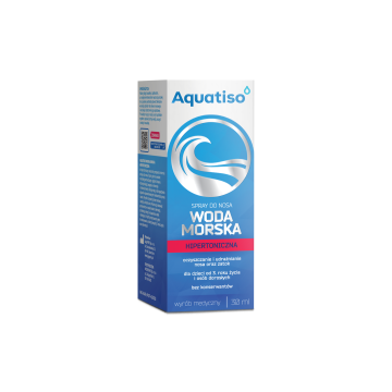 Aquatiso woda morska hipertoniczna, spray do nosa, 30 ml
