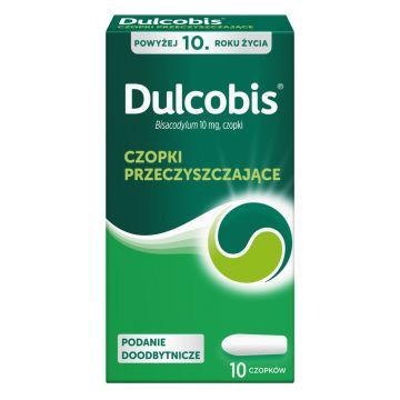 Dulcobis,10 mg, czopki, 10 szt