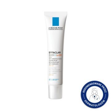 La Roche-Posay Effaclar Duo+, krem przeciw niedoskonałościom, SPF30, 40 ml