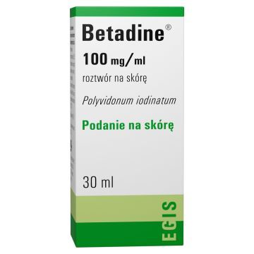 Betadine, 100 mg/ml, 30 ml leku