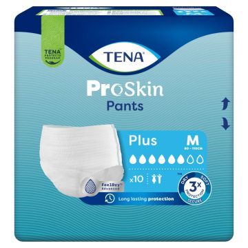 Tena Pants ProSkin Plus, majtki, chlonne, M, 10 szt,(792585)