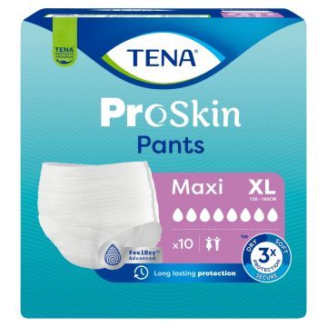 Tena Pants ProSkin Maxi,majtki, chlonne,XL,10 szt(794764)