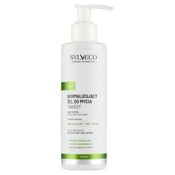 Sylveco, normalizujący żel do mycia twarzy, 200 ml 