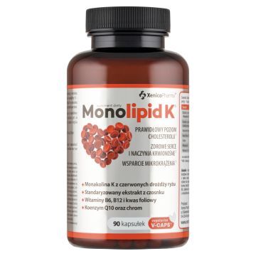 Monolipid K, kapsułki, 90 szt.