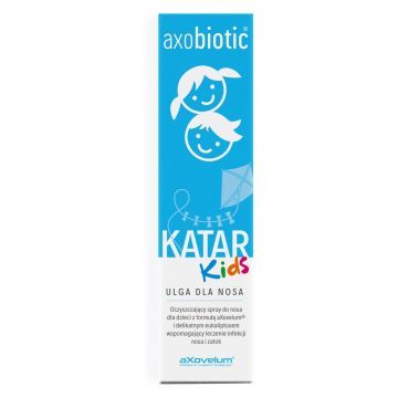 Axobiotic Kids Oczyszczający spray do nosa katar, 30 ml