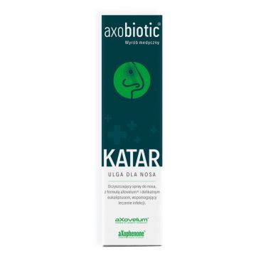 Axobiotic Oczyszczający spray do nosa katar, 30 ml