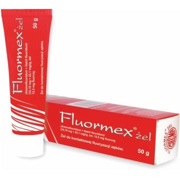 Fluormex, (33,19 mg + 22,1 mg)/g, żel, 50 g