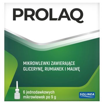 Prolaq, mikrowlewka doodbytnicza, 9 g, 6 szt