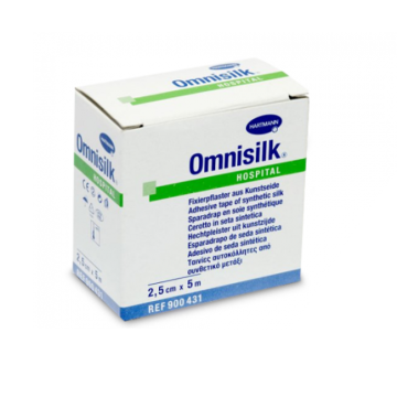 Przylepiec Omnisilk Hospital, 5 m x 2,5 cm, 1 szt.