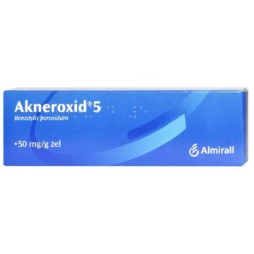 Akneroxid 5, 5%, żel, 50 g