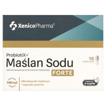 ProbiotiX+ Maślan Sodu Forte, kaps., 15 szt
