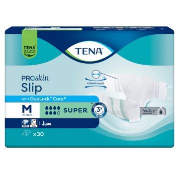 Tena Slip ProSkin, piel-m, super, M, 30 szt,(711208)