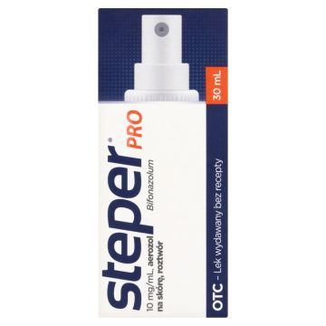 Steper Pro, 10mg/ml, aer.na skór?, roztwór, 30 ml