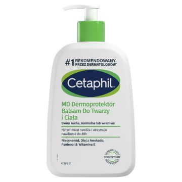 Cetaphil MD Dermoprotektor, balsam do twarzy i ciała,473 ml