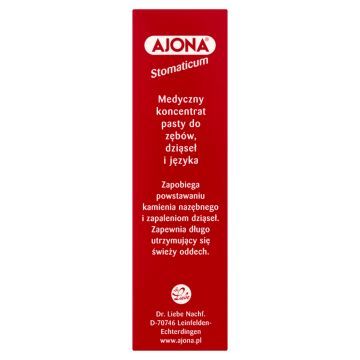 Ajona Stomaticum, koncentrat pasty do zębów, 25 ml