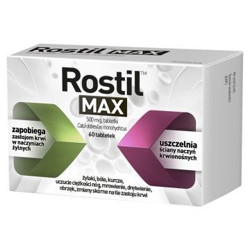 Rostil Max, 500 mg, tabletki 60 szt
