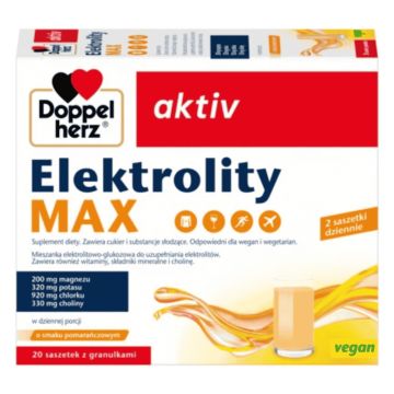 Doppelherz Aktiv Elektrolity MAX, gran., 20 sasz.