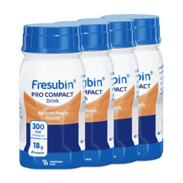 Fresubin Pro Compact o smaku morelowo-brzoskwiniowym, płyn, 125 ml, 4 szt