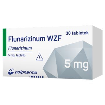 Flunarizinum, tabletki, 5 mg, 30 szt