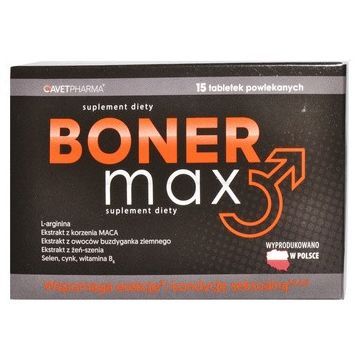 Bonermax, tabl.powl., 15 szt