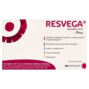 Resvega, kapsułki, 60 szt.