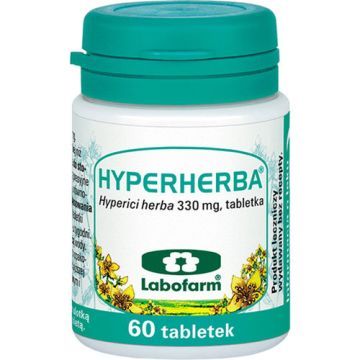 HYPERHERBA, Hyperici herba, 330 mg, tabletki, 60 sztuk