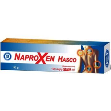 Naproxen Hasco, 100 mg/g (10%), żel, 50 g