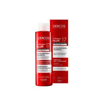 Vichy Dercos Collagen 17 Filler, szampon ultra-regenerujący, 200 ml