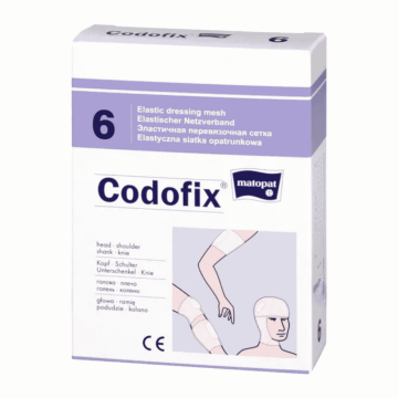 Codofix,siatka op. elast.,nr. 6,(głowa,ramię,podud,kolan) 1m