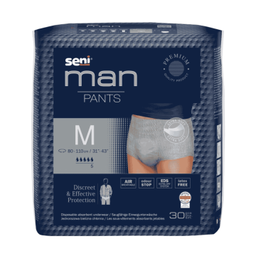 Seni Man Pants, majtki ch?onne, r.M, 30 szt