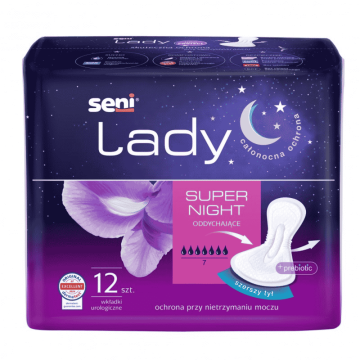 Seni Lady super Night, wk?ad., urolog., 12 szt