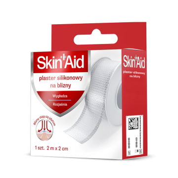 Skin Aid, Plaster Silikonowy Na Blizny, 2m X 2cm