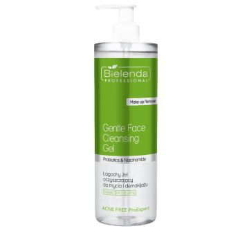 IS ACNE FREE ProExpert Łagodny żel oczyszczający do twarzy, oczu i ust, 500 ml