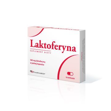 Laktoferyna, kapsułki, 15 szt.