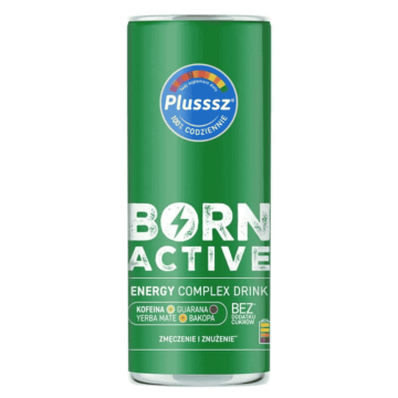 Plusssz Born Active Energy Complex Drink, płyn, 250 ml