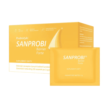 Sanprobi Barrier Forte, prosz., 30 sasz.