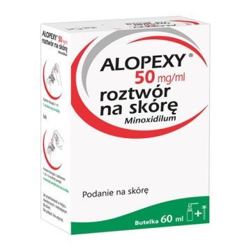 Alopexy, 50 mg/ml, roztwór na skórę, 60 ml