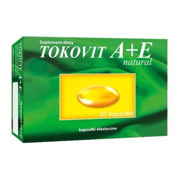 Tokovit A+E natural, kapsułki, 30 szt.