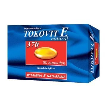 Tokovit E 370 natural, kapsułki, 60 szt.