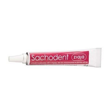 Sachodent, 87,1 mg/g, żel do stosowania w jamie ustnej, 10 g