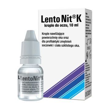 LentoNit K, krople do oczu, 10 ml