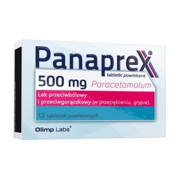 Panaprex, 500 mg, tabletki powlekane
