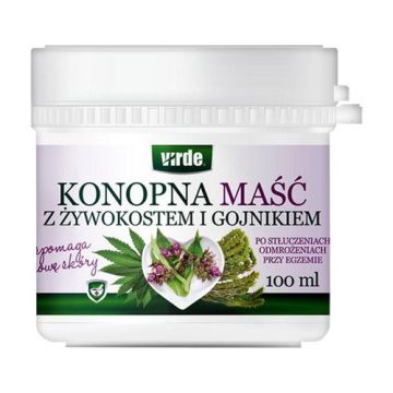 Virde, Maść konopna z żywokostem i gojnikiem, 100 ml