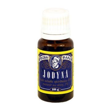 Jodyna, roztwór na skórę, 10 g