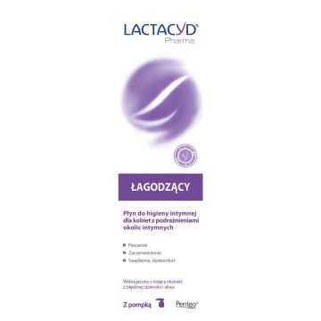 Lactacyd Pharma, płyn ginekologiczny, łagodzący, 250 ml, z pompką