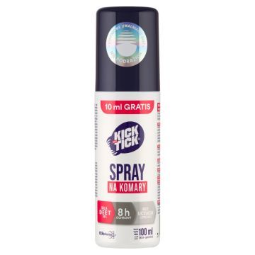 Kick The Tick Repellent Spray, na komary, 100 ml