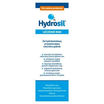 Hydrosil leczenie ran, żel, hydrokoloidowy, 70 ml