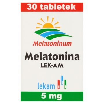 Melatonina LEK-AM, 5 mg, tabletki, 30 szt.