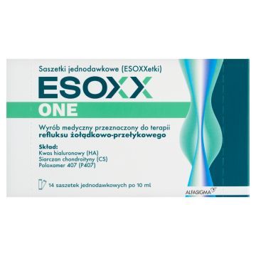 Esoxx One, saszetki jednodawkowe po 10 ml, 14 szt.